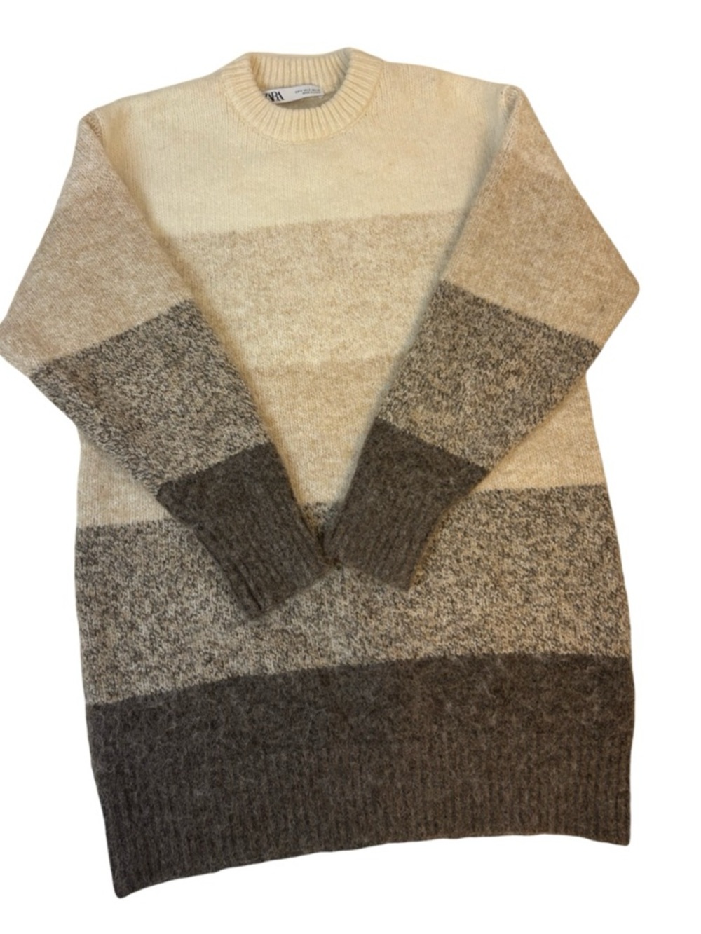 Zara wool blend sweater dress size S